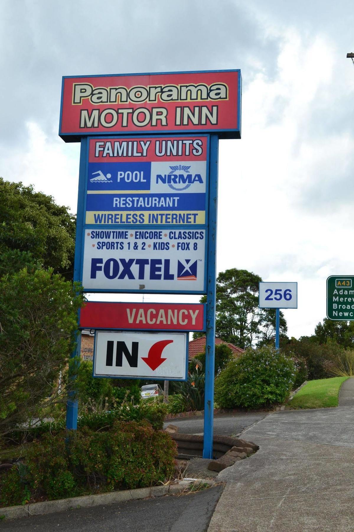 Panorama Motor Inn Newcastle Bagian luar foto